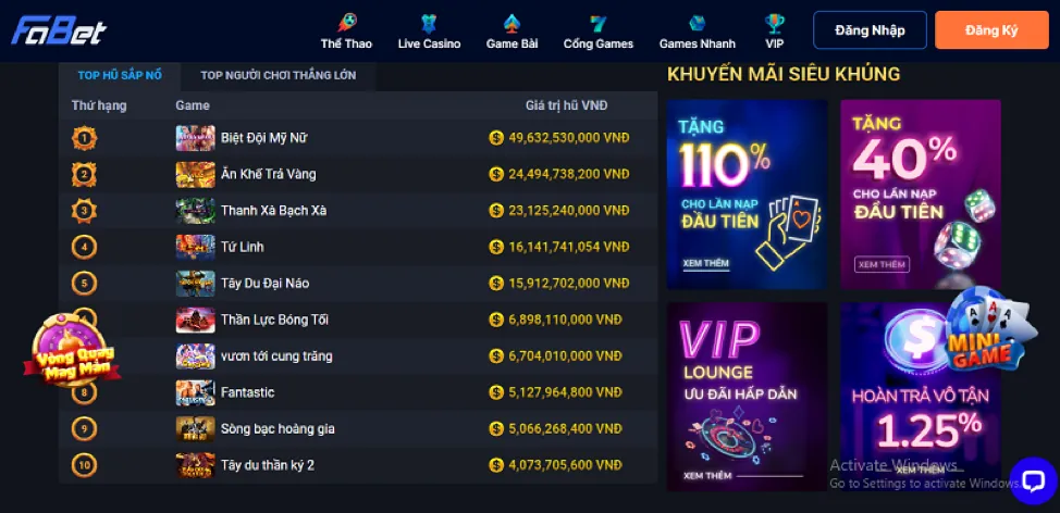 Tin tức v8bet app về khuyến mãi
